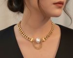 گردنبند مرواریدی استیل مدل کارتیر - Image 4