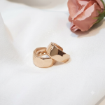 گوشواره حلقه ای پهن ژوپینگ - Image 3