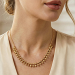 گردنبند لوکس ژوپینگ طرح طلا - Image 3