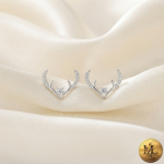 گوشواره ژوپینگ طرح شاخ گوزن - Image 3