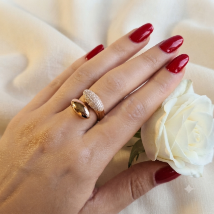 انگشتر زنانه دریم مدل برجسته