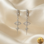 گوشواره بلند چشم نظر ژوپینگ - Image 3
