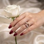 انگشتر ژوپینگ نگین دار