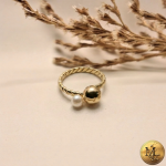 انگشتر گوی و مروارید ژوپینگ - Image 3