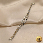 دستبند ترکیبی طرح طلا ژوپینگ - Image 3